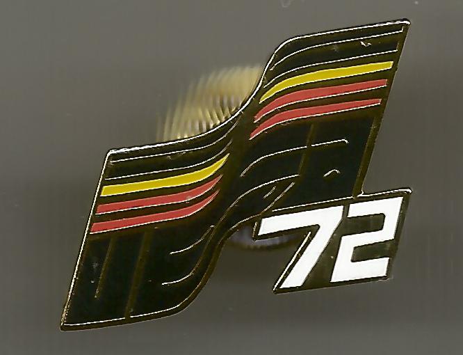 Pin Badge European Championship 1972 Germany